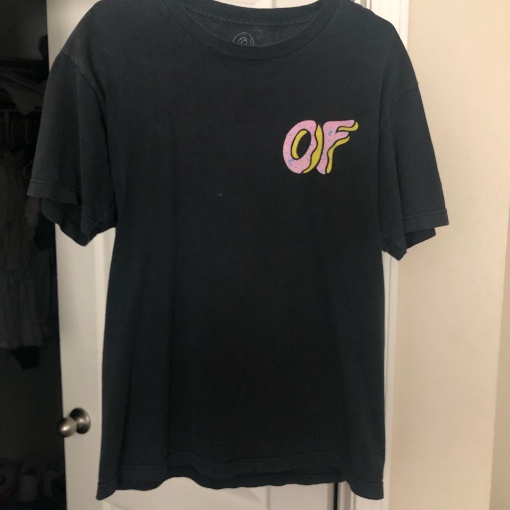 Black T-Shirt with OF Logo